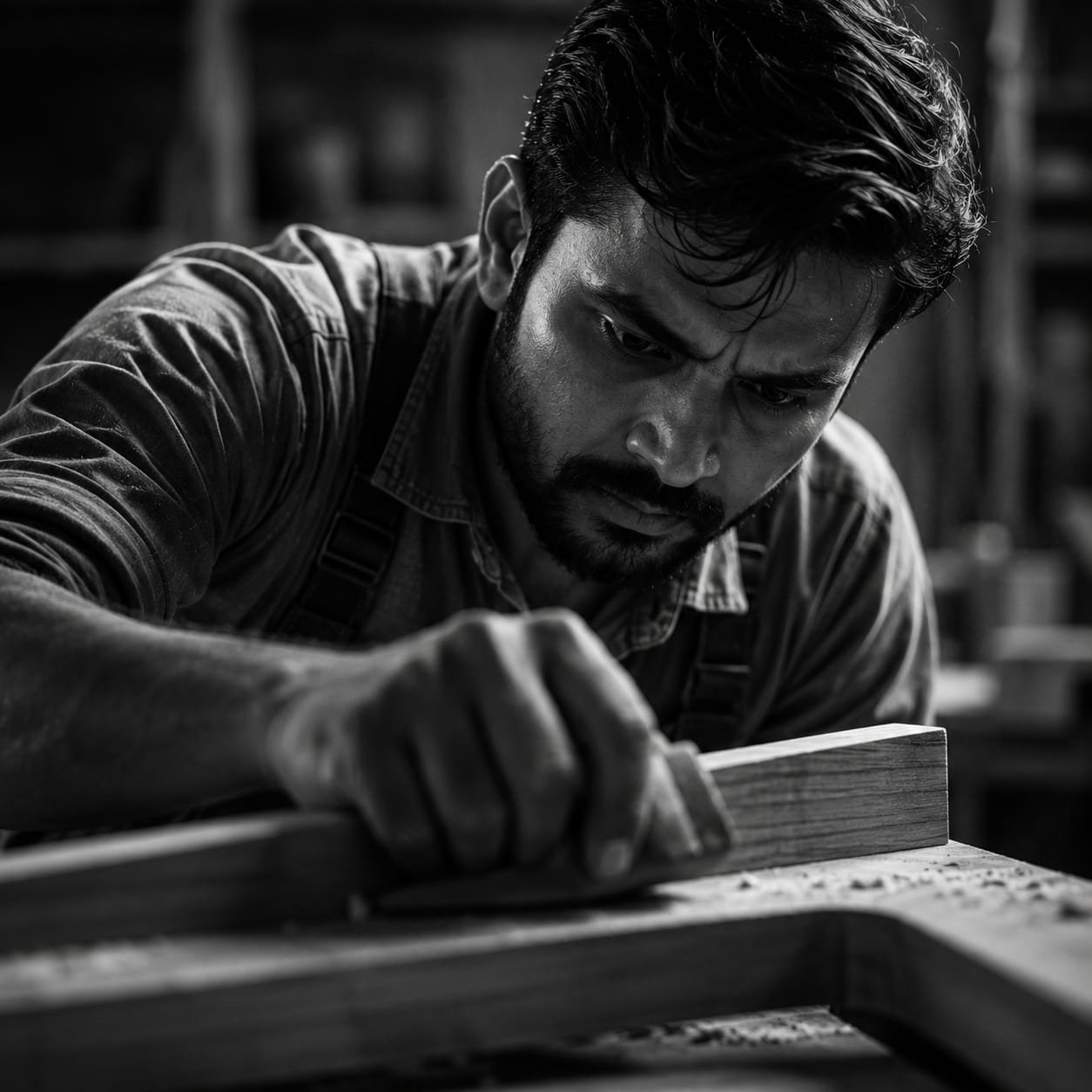 Primark Furnicraft craftsman at work